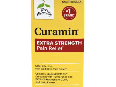 Terry Naturally Curamin® Pain Relief Extra-Strength Tablets 120ct **Free Shipping** Sale