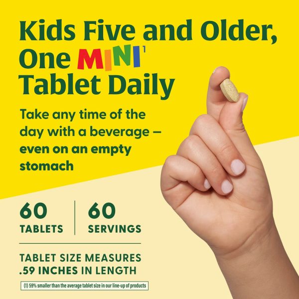 MegaFood Kids One Daily Multivitamin Mini Tablets 60ct Fashion