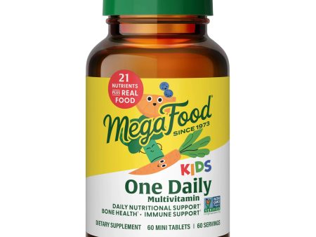 MegaFood Kids One Daily Multivitamin Mini Tablets 60ct Fashion