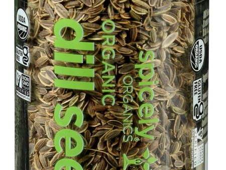 Spicely Organics Dill Seeds 1.1oz *Discontinued* Online Hot Sale