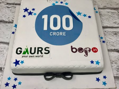 100 Crore Corporate Cake Online Hot Sale