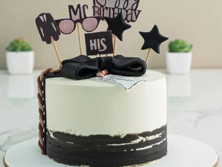 Gentleman SuitTheme Cake Online now