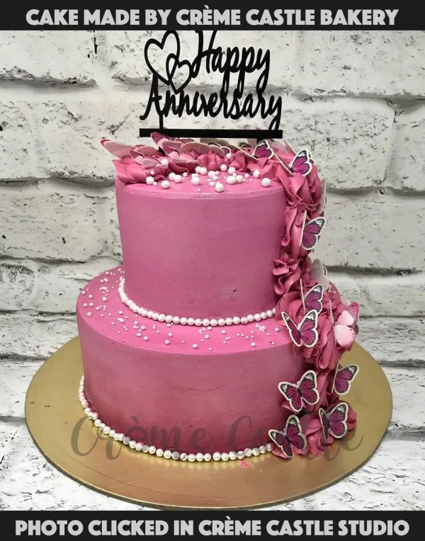 Pink Butterfly Paradise Cake Cheap