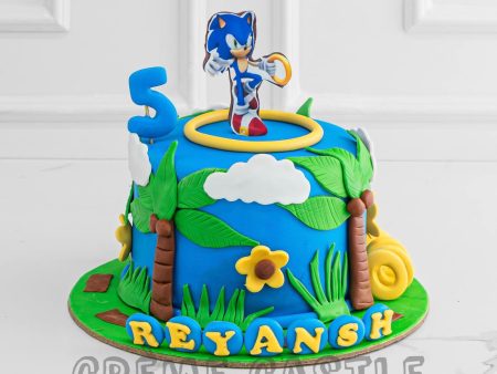 Sonic Hedgehog Cake on Sale