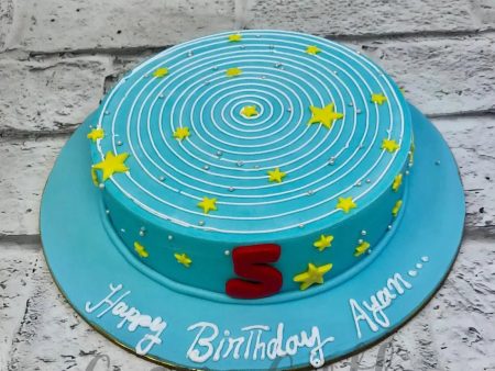 Blue Star Cake Online