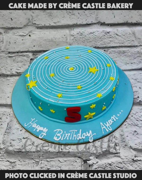 Blue Star Cake Online