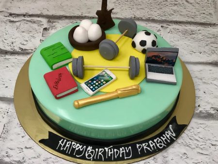 Work and Play Cake on Sale