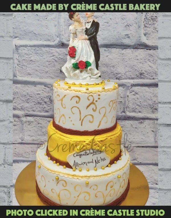 Tier Wedding Cake Hot on Sale