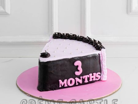 3 Months Slice Cake Hot on Sale