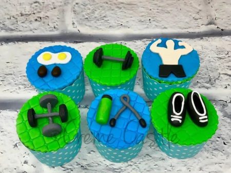 Gym Theme Cupcakes Online now