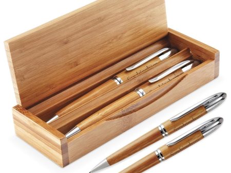 Altitude Unity Ball Pen & Pencil Set - Natural For Cheap