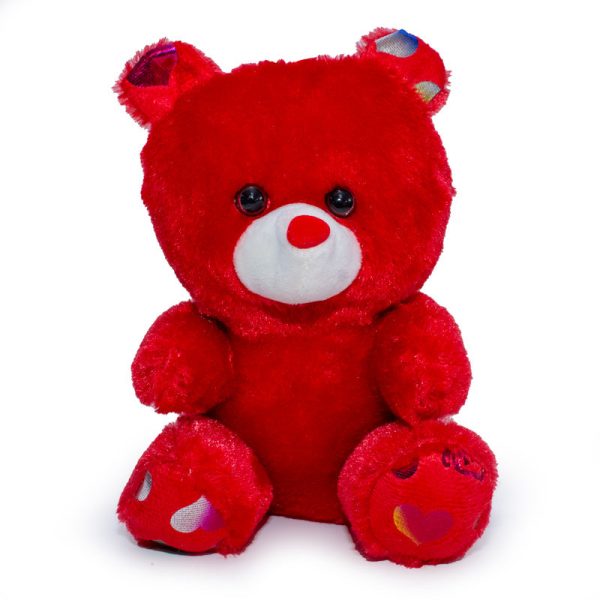 Soft Red Bear - 21cm on Sale