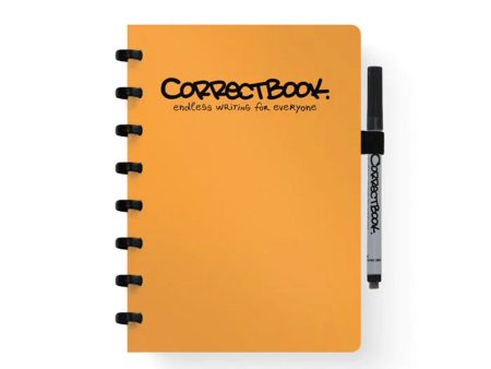 Correctbook A5 Notebook – Peachy Orange Discount