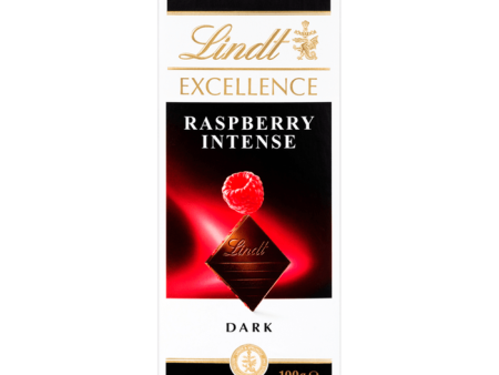 Lindt Excellence Dark Raspberry Intense Bar 100g Online