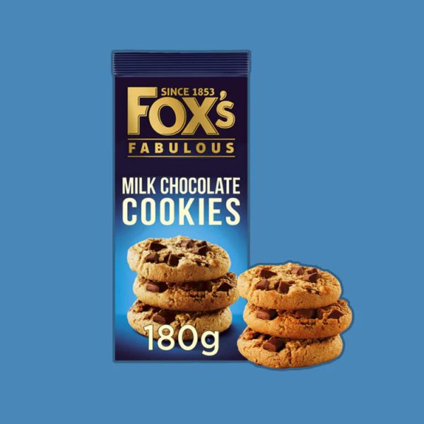 Fox s Fabulous Milk Chocolate Cookies, 180g Online Hot Sale