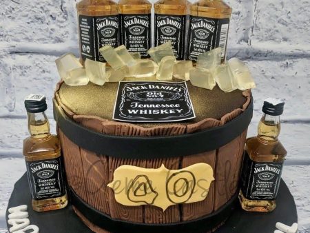 Whiskey Theme Cake Discount