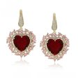 Katerina Garnet Earrings Discount