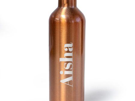 Personalised Rose Gold Hydro Bottle-500ml Discount