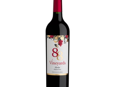 88 Vineyards Merlot sweet red 750ml Fashion