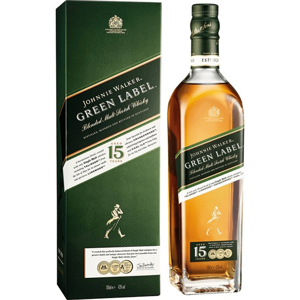 Johnnie Walker Green Label 750ml Online now