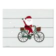 BRO215PAL - Santa Bike - 16x12 Hot on Sale