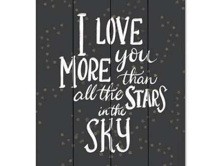 FEN729PAL - I Love You More    - 12x16 on Sale