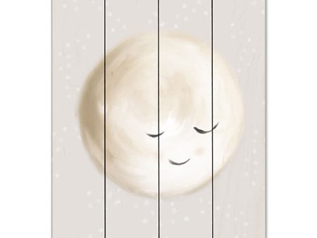 FEN724PAL - Happy Little Moon I   - 12x16 Cheap