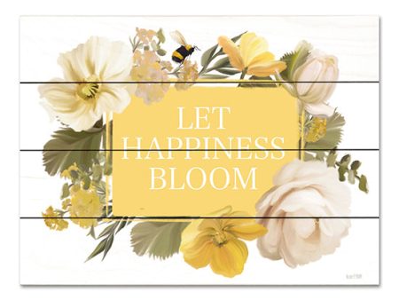 FEN804PAL - Let Happiness Bloom - 16x12 Hot on Sale